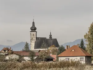 The Chapel on the top of the hill around the village Lacnov