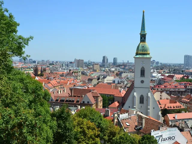 Celebrating my nameday with friends in Bratislava