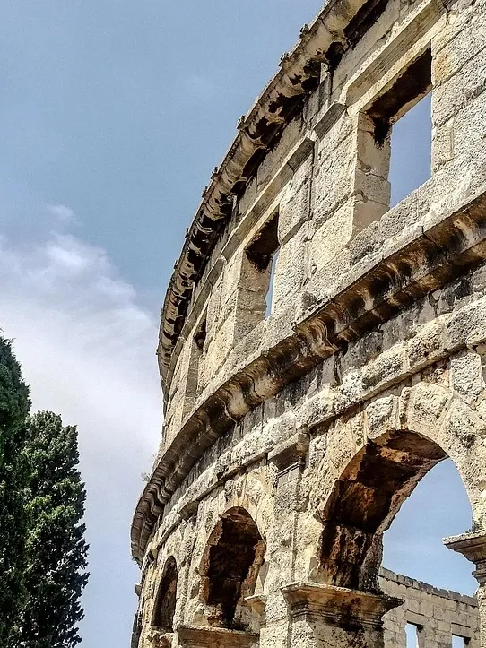 The Colosseum in Rome, Italy