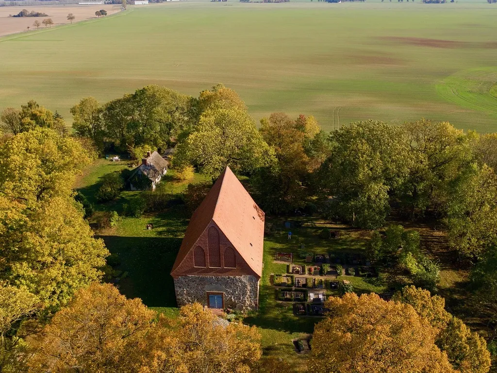 The Chapel on the top of the hill in Lacnov