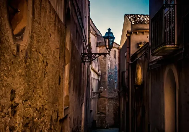 Typical handmade carpets of Erice