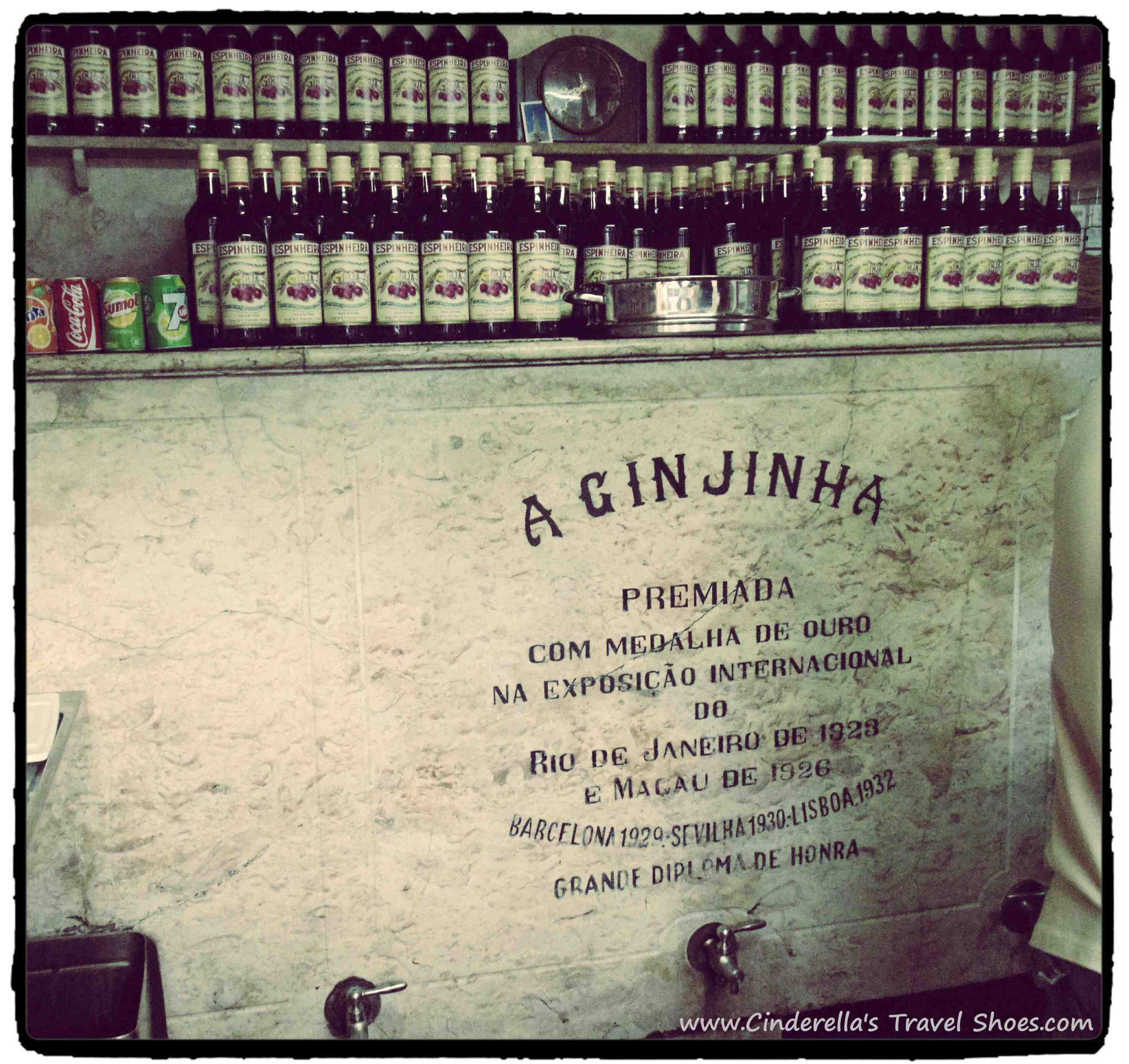 A Gin Jinha - typical Portuguese liqueur