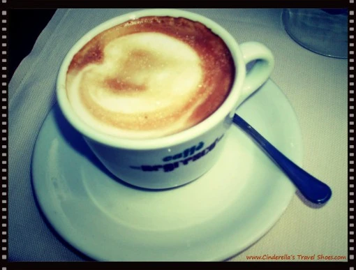 Cappuccino in Rome, Italy