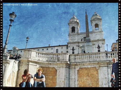 The Spanish Steps in Rome, Italy