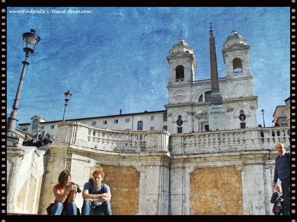 The Spanish Steps in Rome, Italy