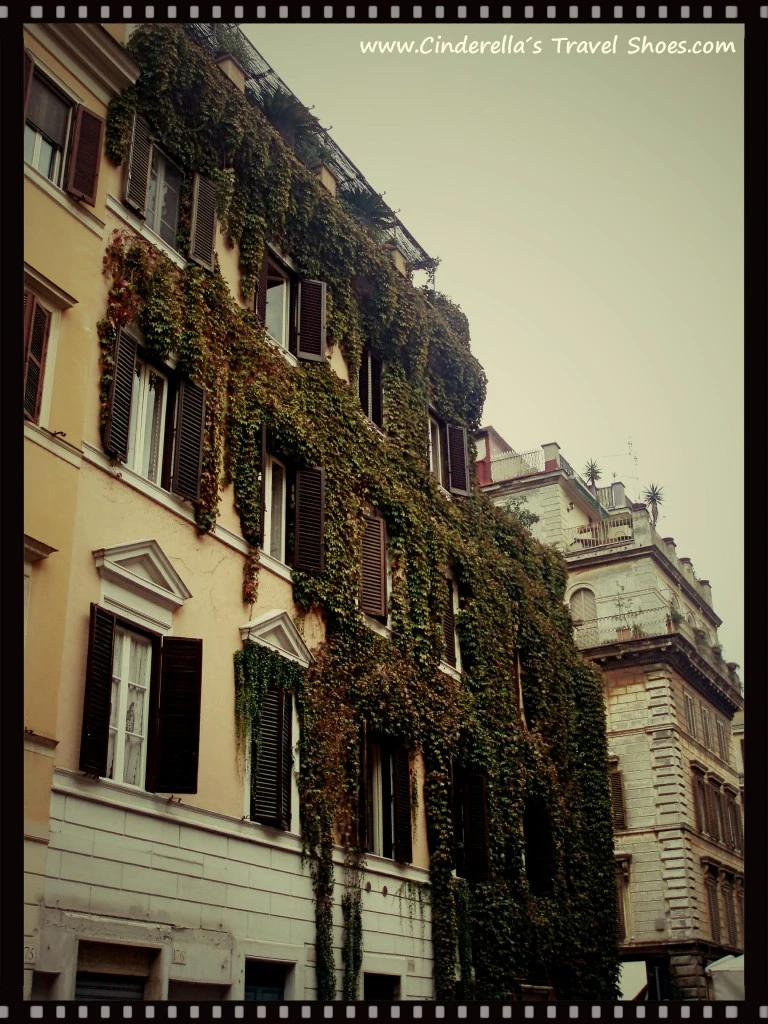 Colorful buildings in Vatican