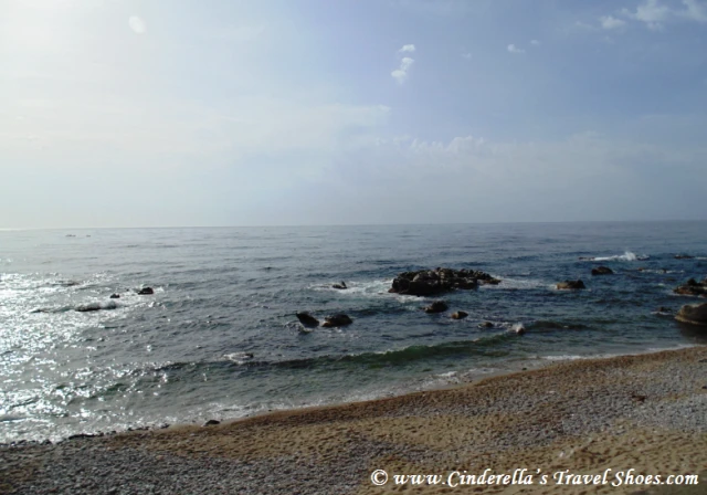 Beach in Giardini Naxos