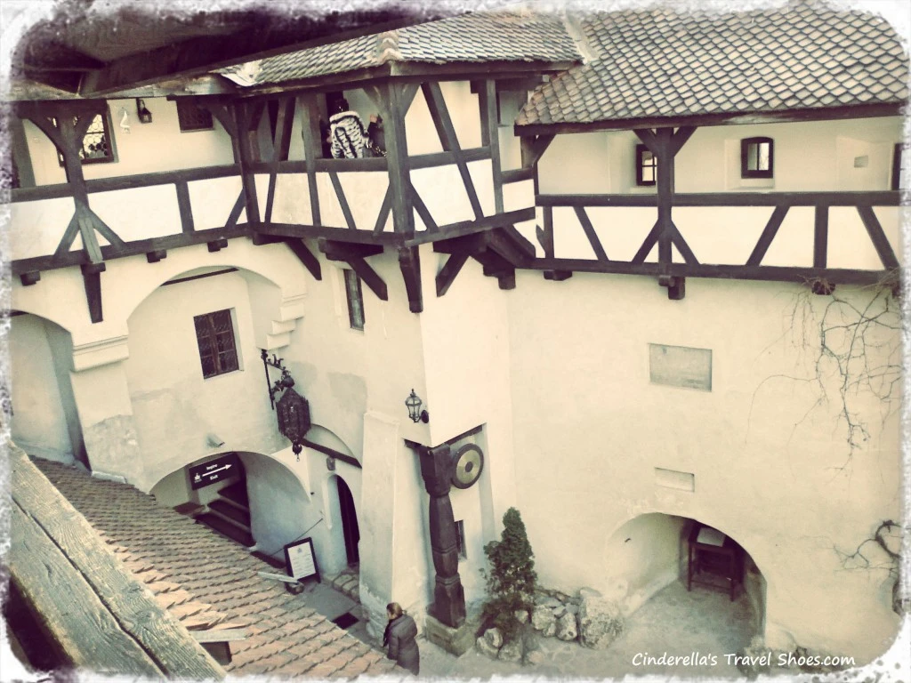 Courtyard of Bran Castle