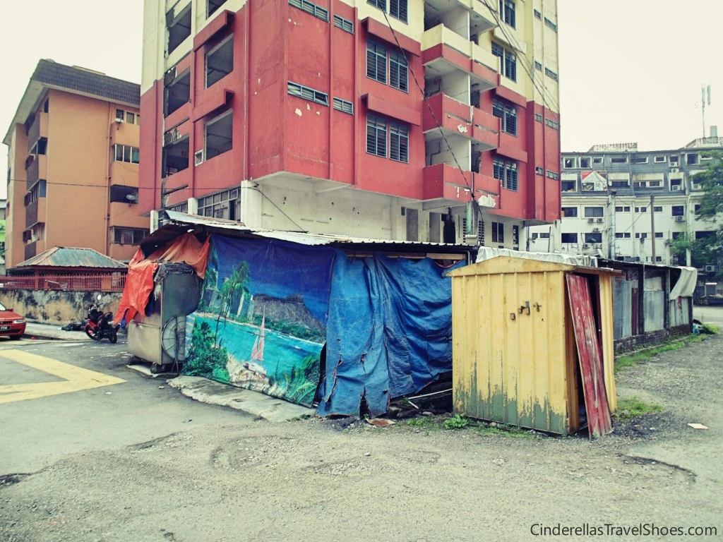 Local restaurant in Little India, Kuala Lumpur was closed in the morning