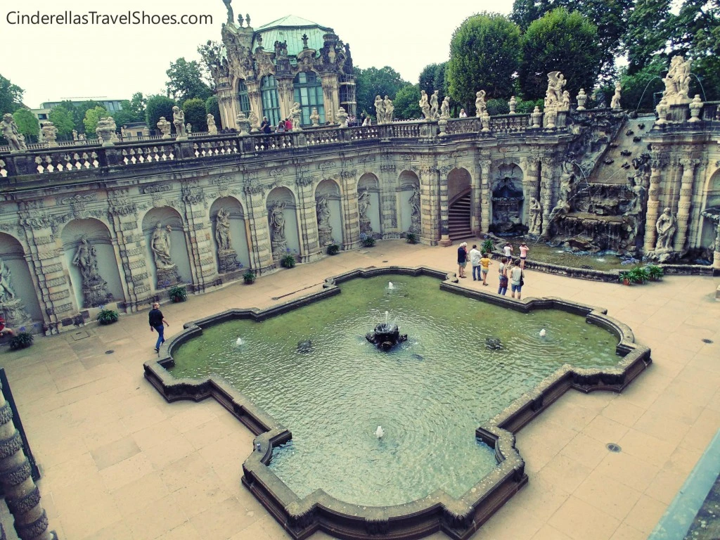 The view from top of Zwinger