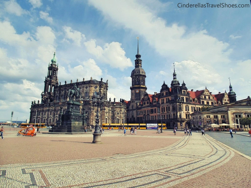 The view to Royal Palace (Residenzschloss)