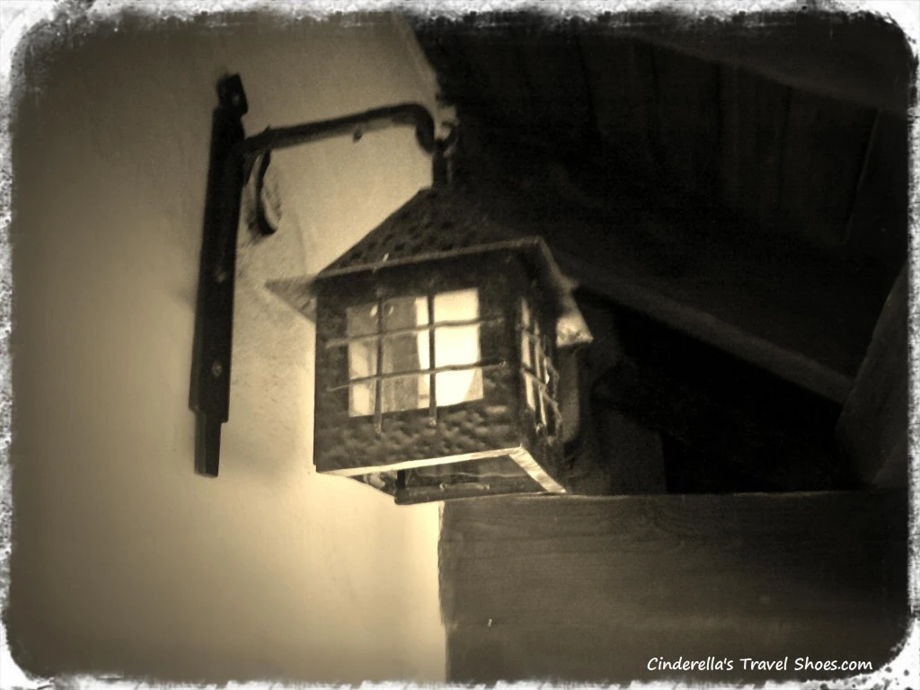 Typical lamp of Bran Castle