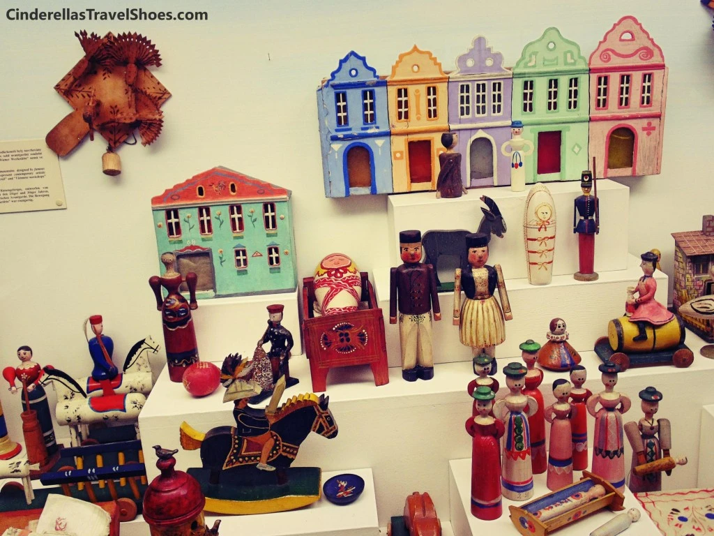 Various wooden toys