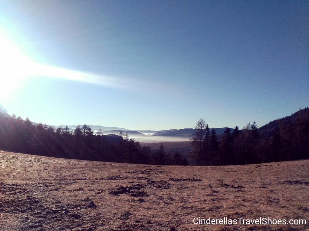 New Year's Hiking in Sindliar, Slovakia