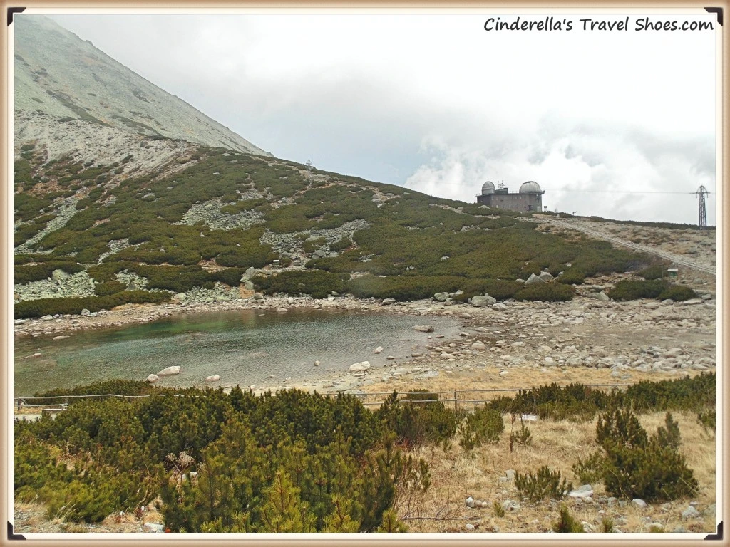 By Skalnaté Tarn- Skalnaté Pleso with an astronomical and meteorological observatory