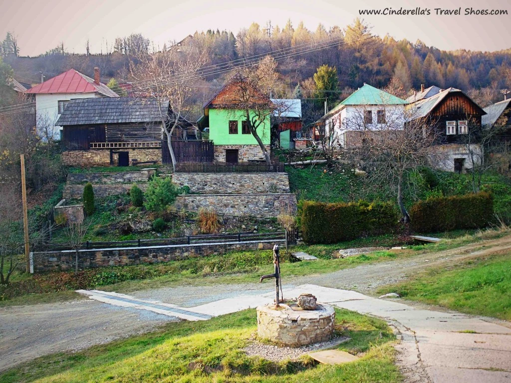 The Centre of Lacnov with the well in the middle