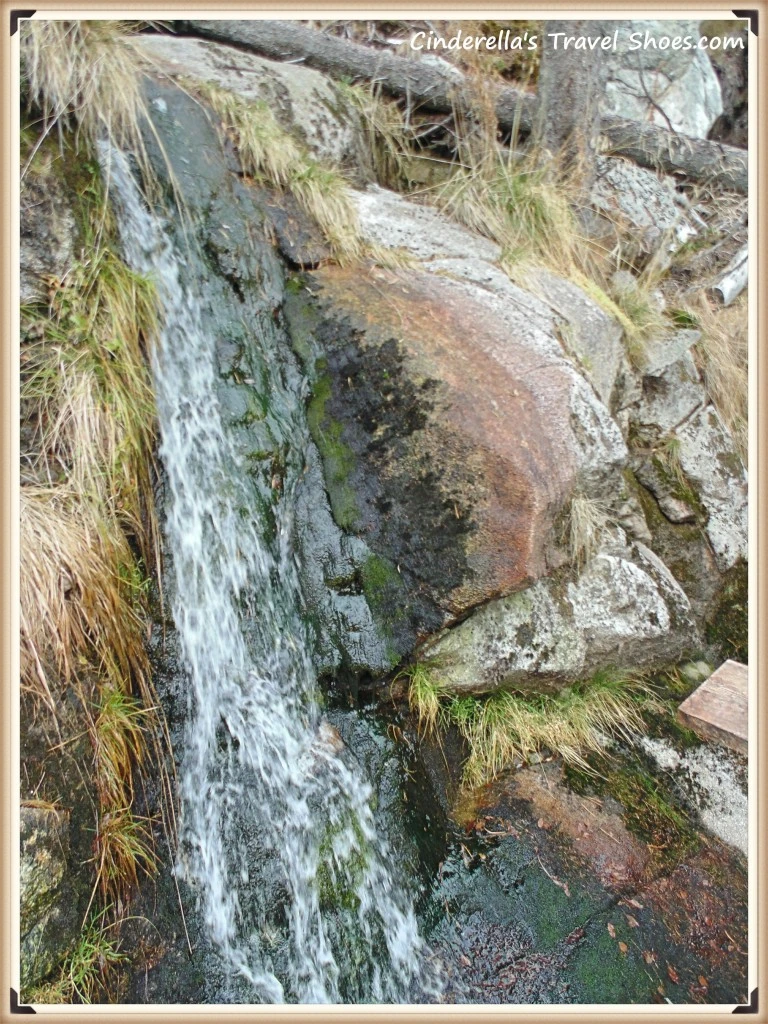 The Huge Waterfall - Obrovský vodopád on the way to Zamkovského cottage- Zamkovského chata