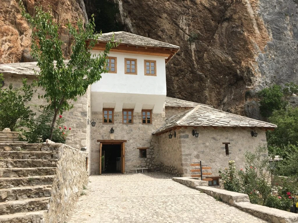 Vstup do kláštora Blagaj