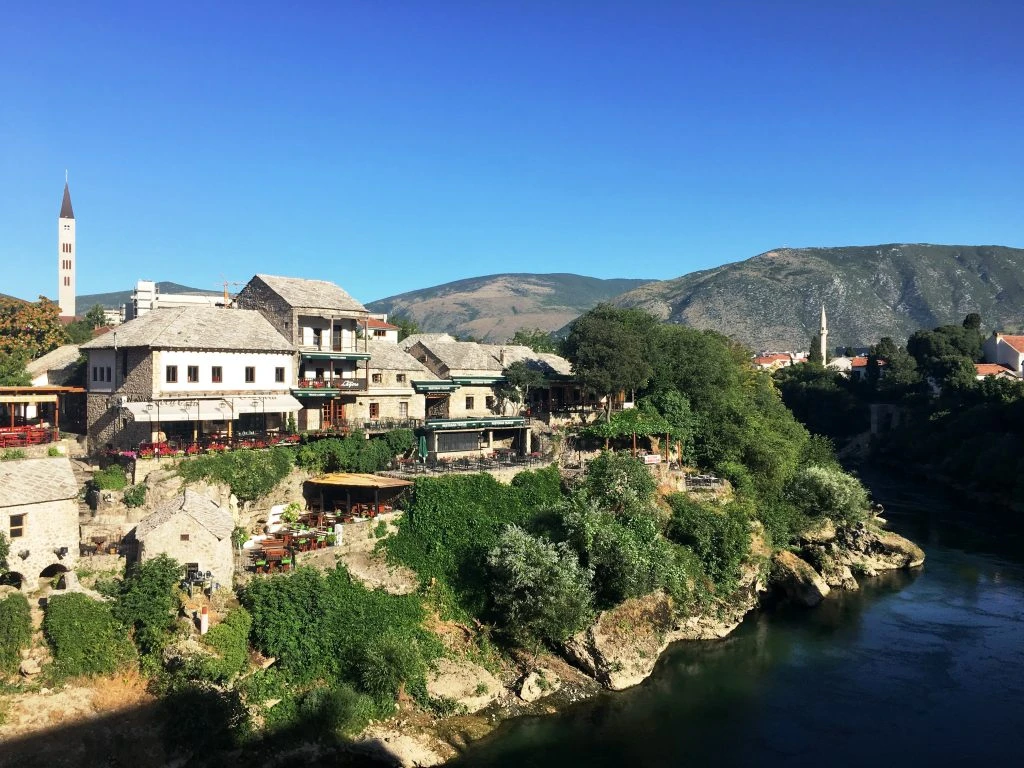 Výhľad z terasy Bijeli Bar-Terasa